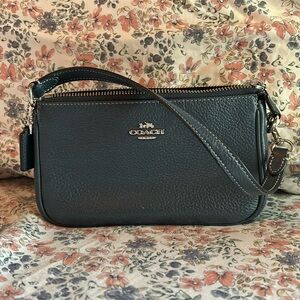 Coach Nolita 19 Navy Pebbled Leather Silver Hardware C1985 SV/DENIM hard to find